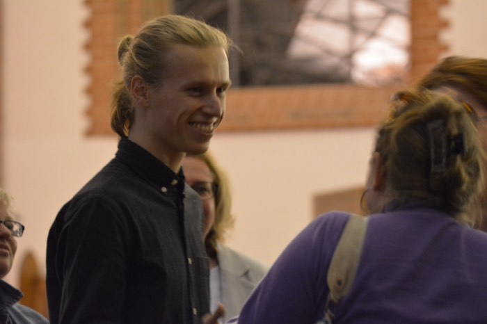 Portrait von Niklas nach dem Konzert